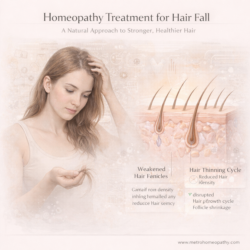 Homeopathy Treatment for Hair Fall: A Natural Way to Get Stronger, Healthier Hair
